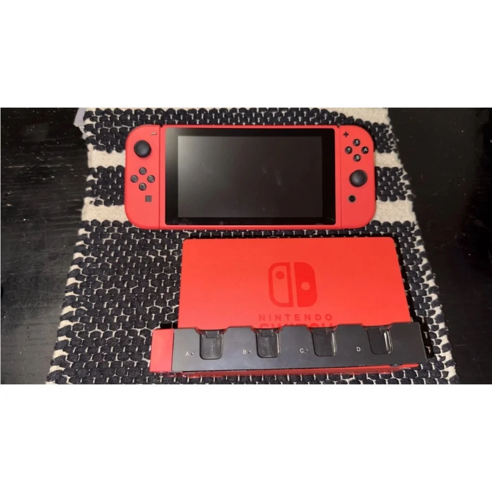 Nintendo Switch Handheld Console Red Joy-Con - Mario Red & Blue
